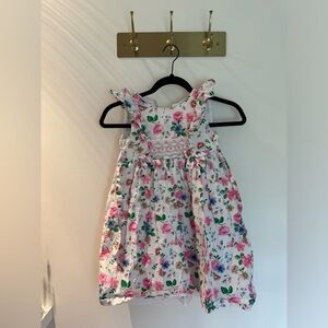 Size 6x dress, floral print